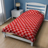 Red Checkered Soft Blanket