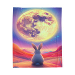 Peaceful Bunny Soft Blanket