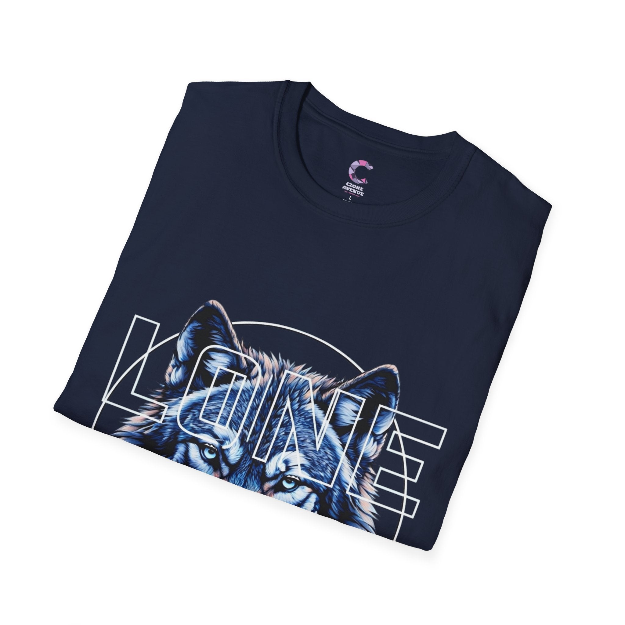 Lone Wolf Theme Tshirt unisex cotton soft style