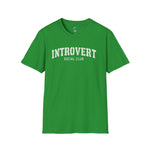 Introvert social club soft style T-Shirt