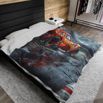 Racing Car Themed Soft Blanket