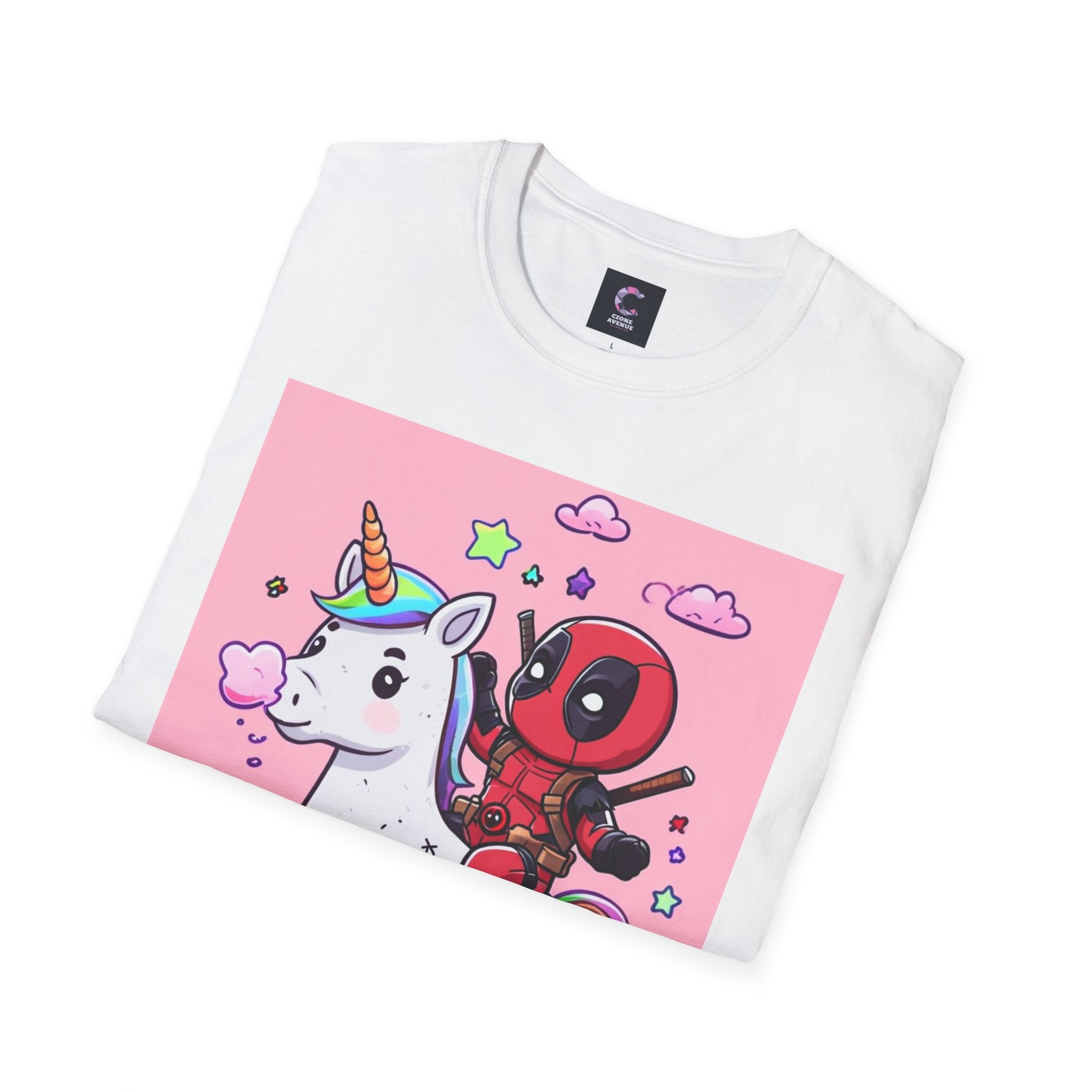 Unicorn Red Character Soft style T-Shirt