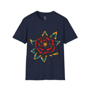 Colorful Rose Unisex T-Shirt