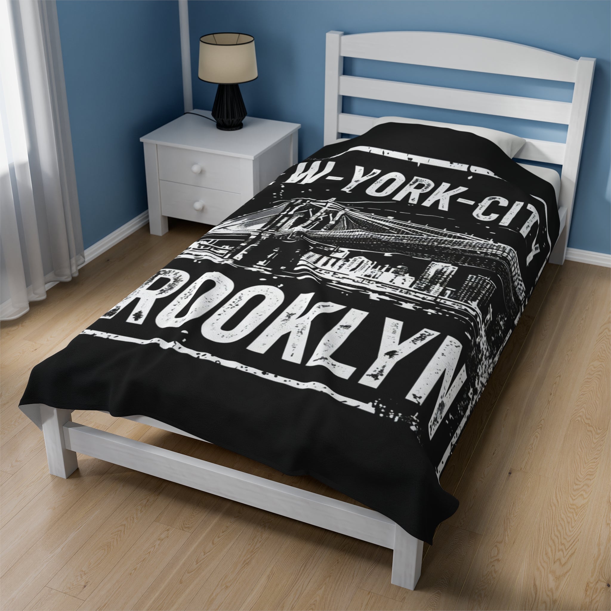 New York Brooklyn Soft Blanket