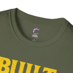 Graphic Tee Shirt with 'Built with Pain' Design