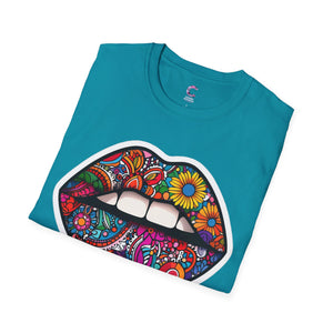 Flower Lips Soft style T-Shirt