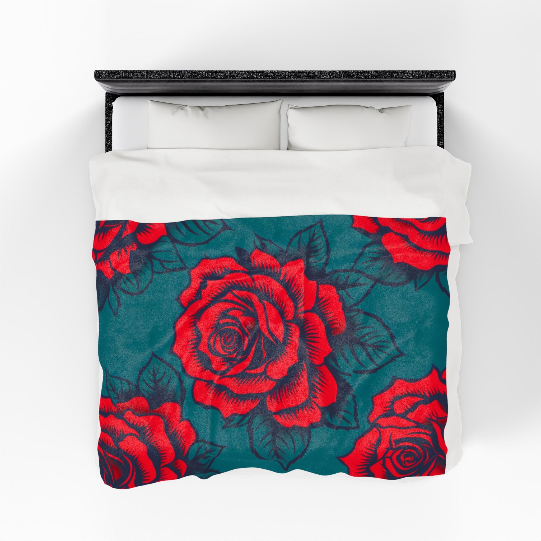 Red Rose Soft Blanket