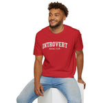 Introvert social club soft style T-Shirt