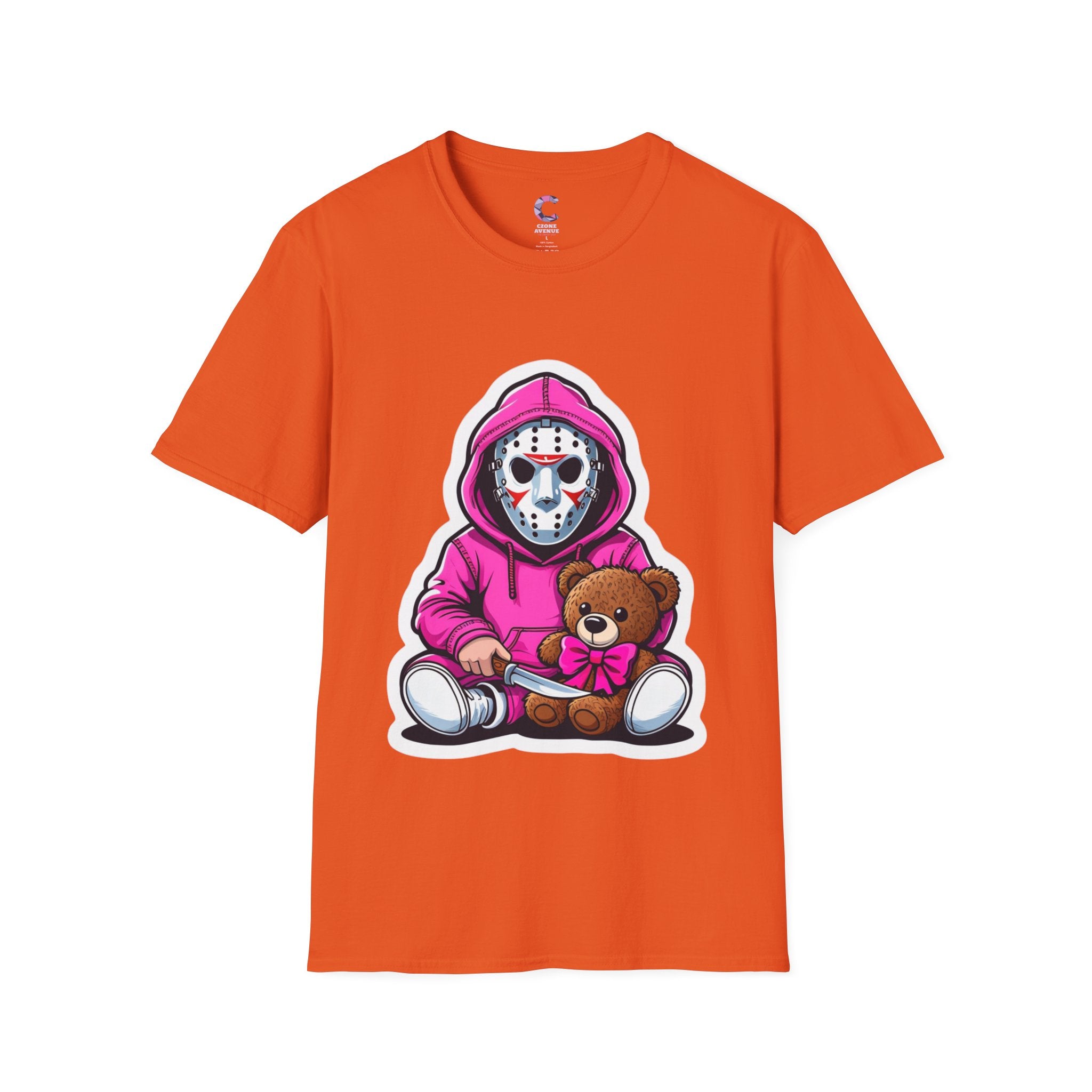 Hockey Scary Face Soft style T-Shirt