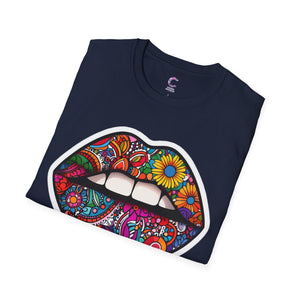 Flower Lips Soft style T-Shirt