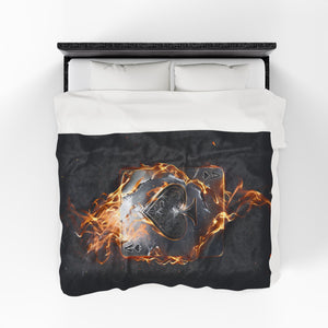 Fire Ace Soft Blanket