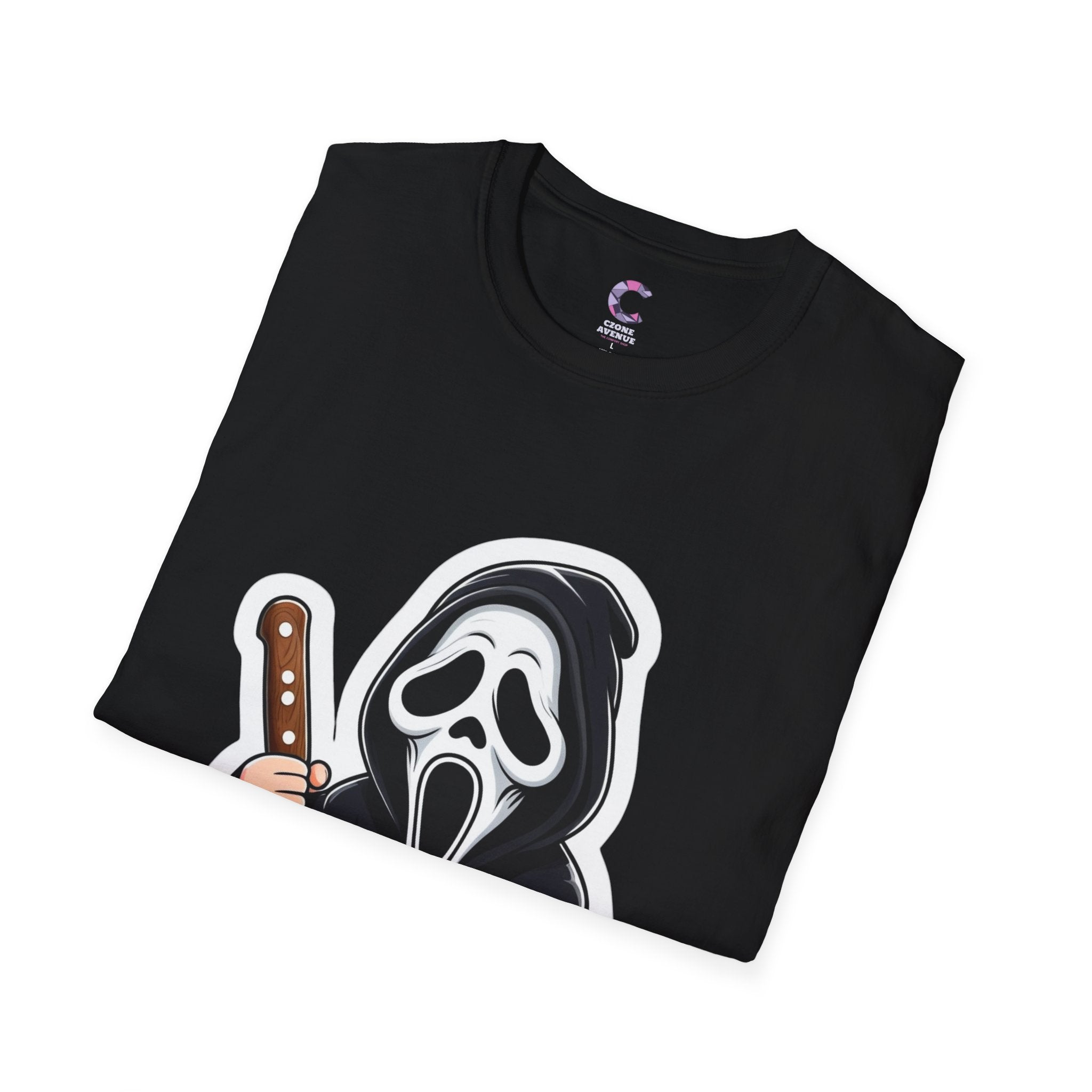 Ghostface Scary Soft style T-Shirt