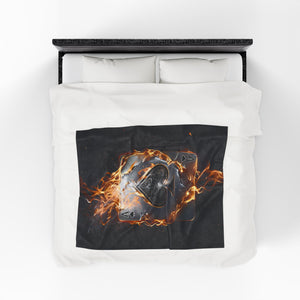 Fire Ace Soft Blanket