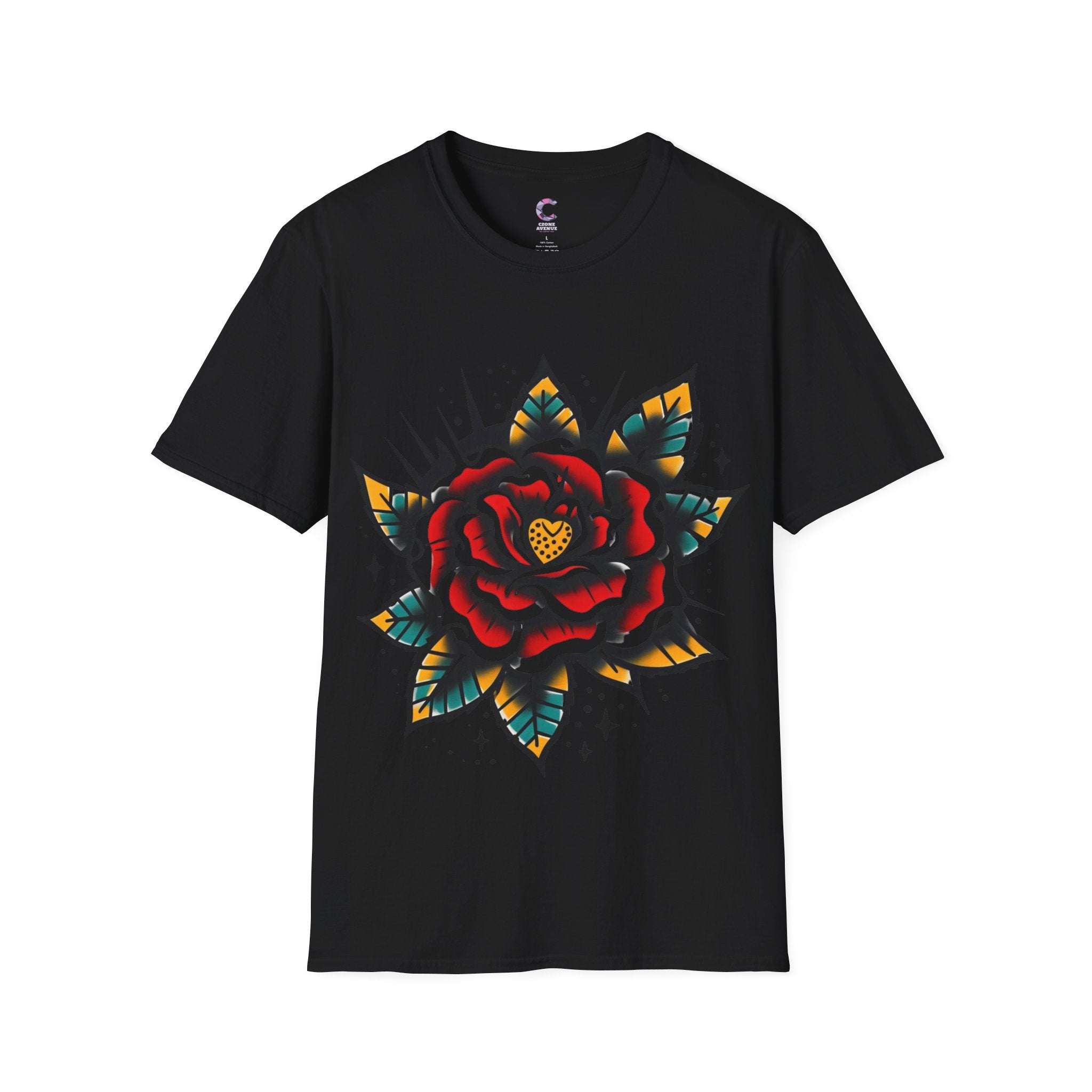 Colorful Rose Unisex T-Shirt