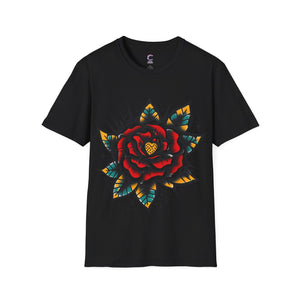 Colorful Rose Unisex T-Shirt