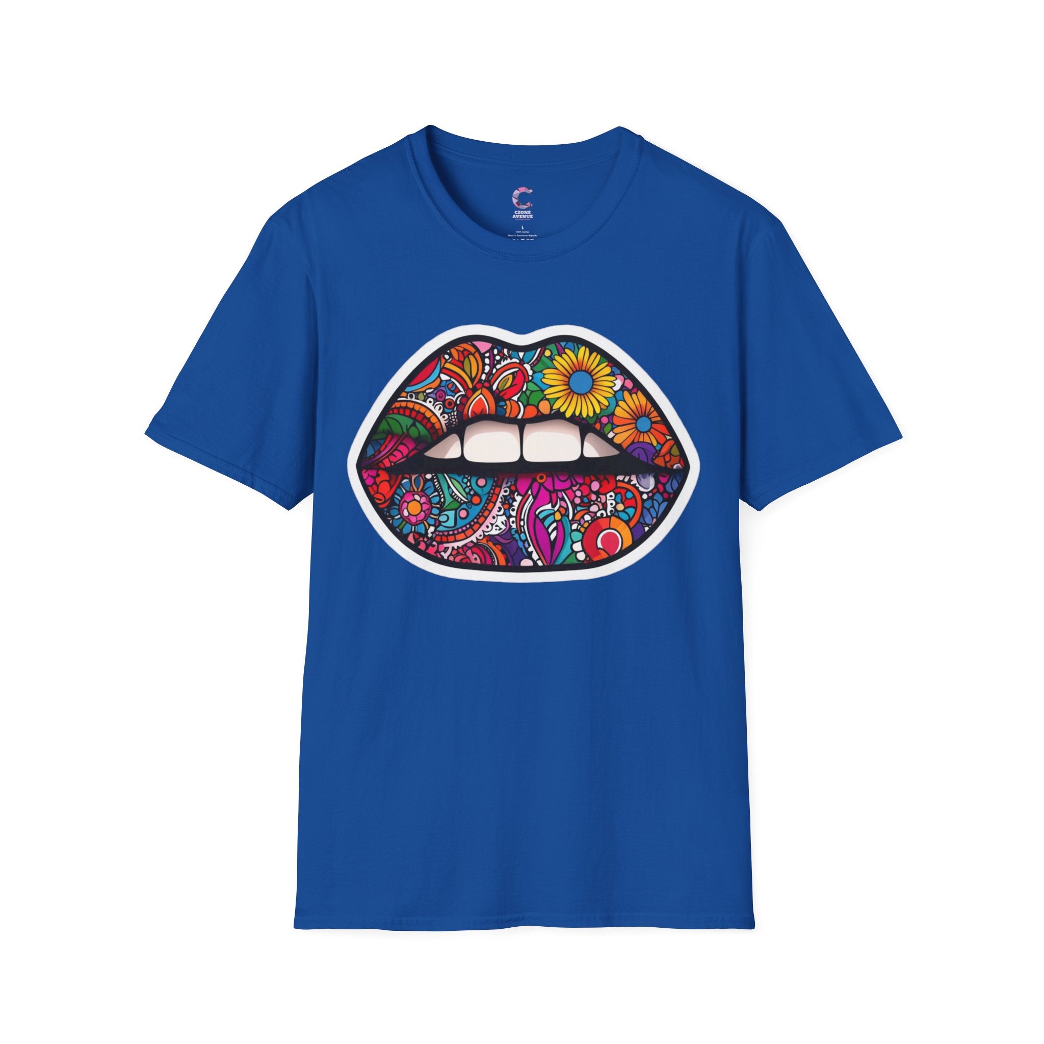 Flower Lips Soft style T-Shirt