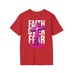 Faith Over Fear T-Shirt — The Quiet Faith Co. Front Logo