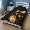 Gold Fast Car Soft Blanket