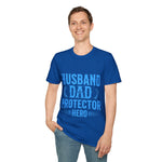 Husband Dad Protector Hero Soft style T-Shirt