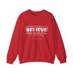 Believe in yourself Positive Words neutral Sweatshirt