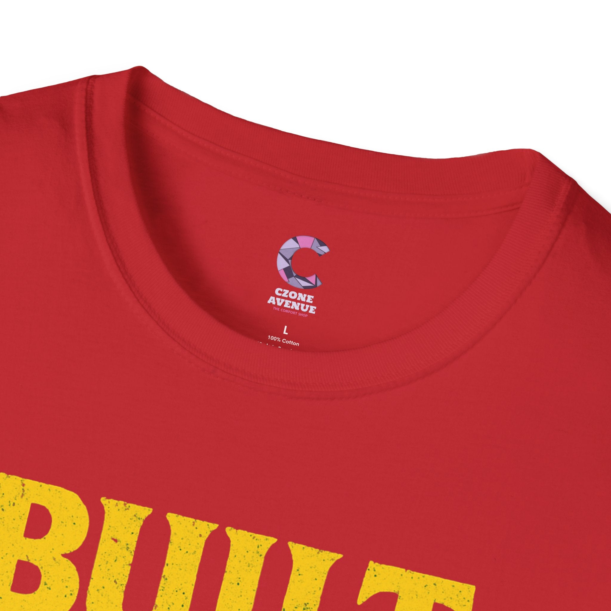 Graphic Tee Shirt with 'Built with Pain' Design