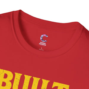 Graphic Tee Shirt with 'Built with Pain' Design