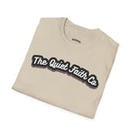 Faith Over Fear T-Shirt — The Quiet Faith Co. Front Logo