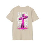 Faith Over Fear T-Shirt — The Quiet Faith Co. Front Logo