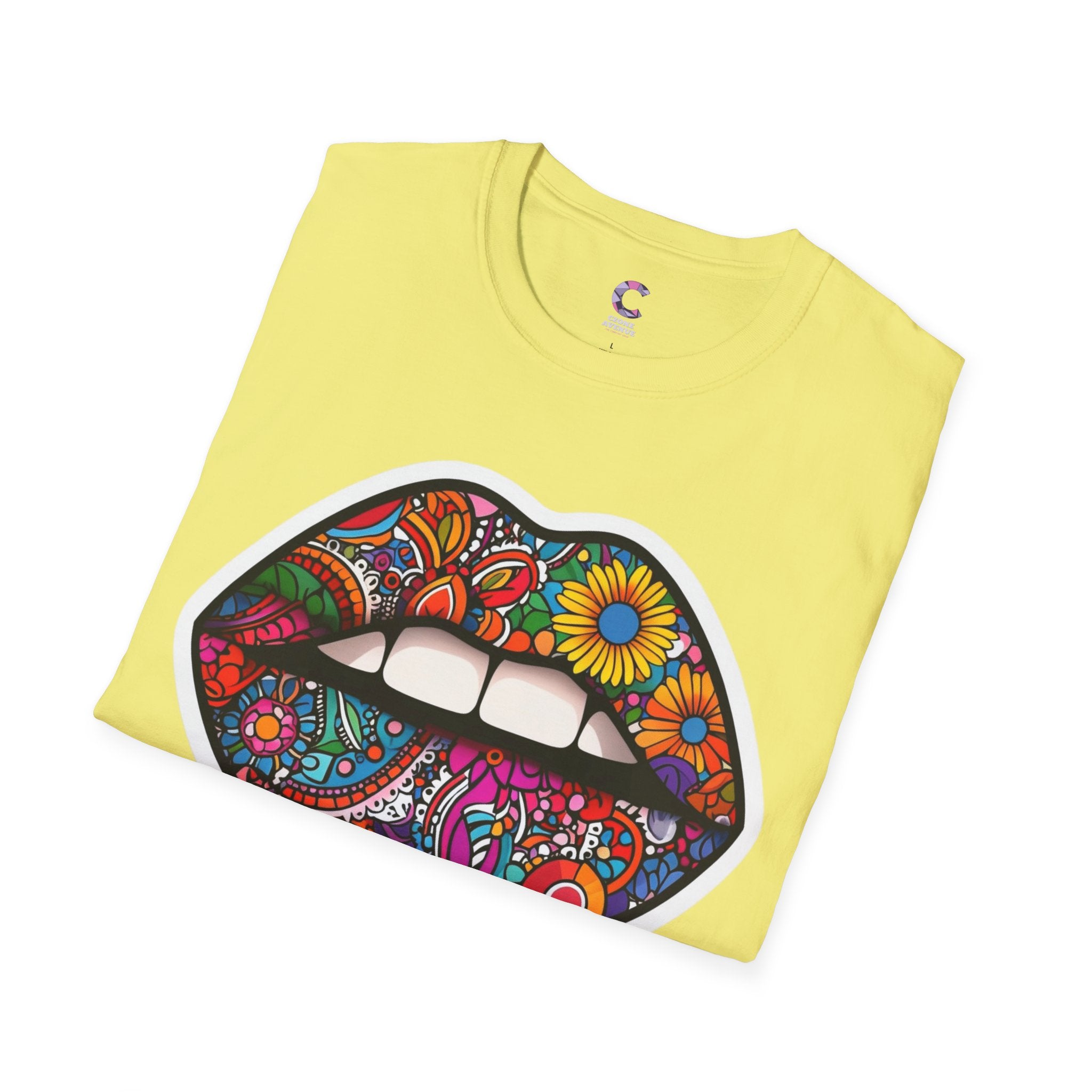 Flower Lips Soft style T-Shirt