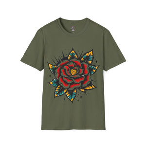 Colorful Rose Unisex T-Shirt
