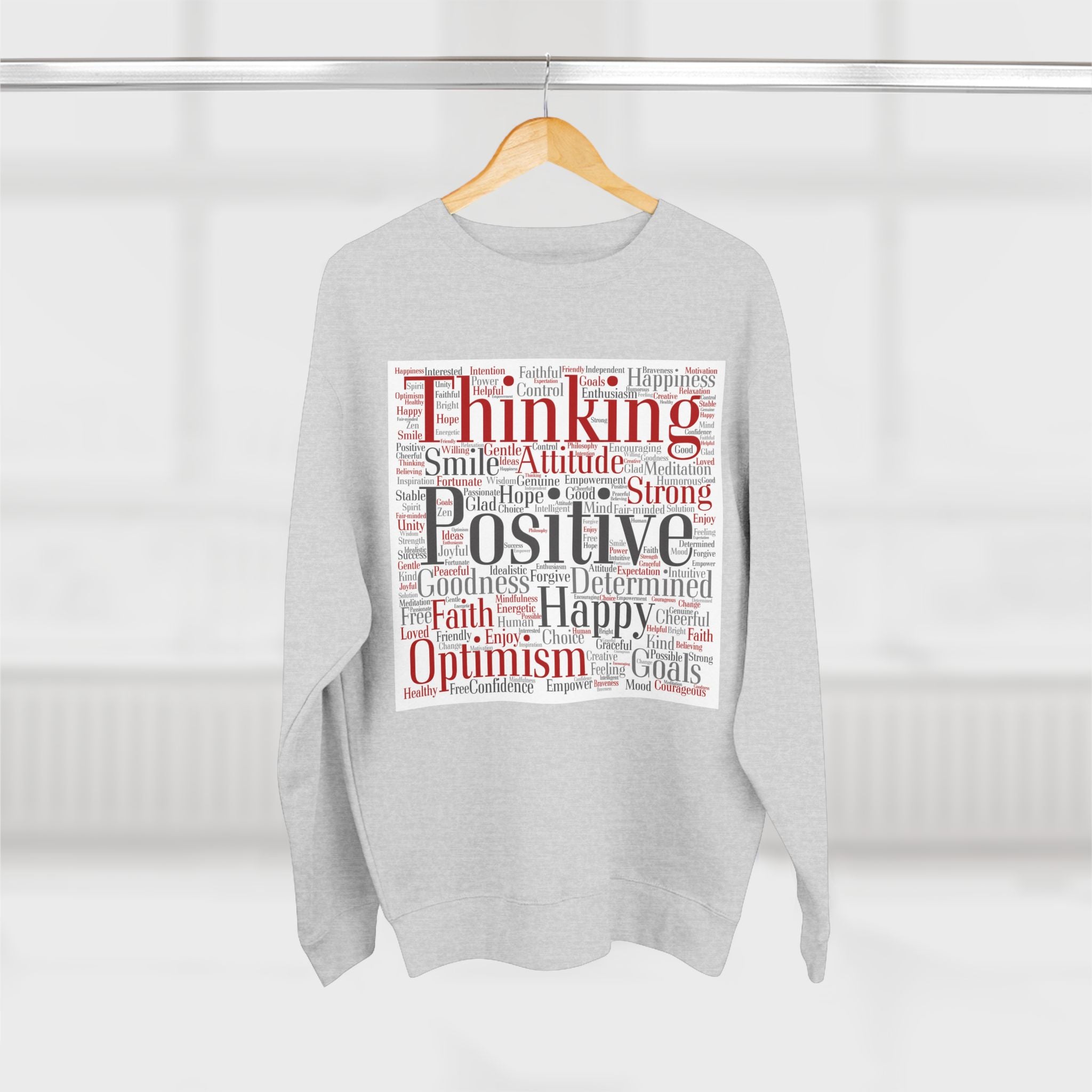 Positive Words neutral Sweatshirt