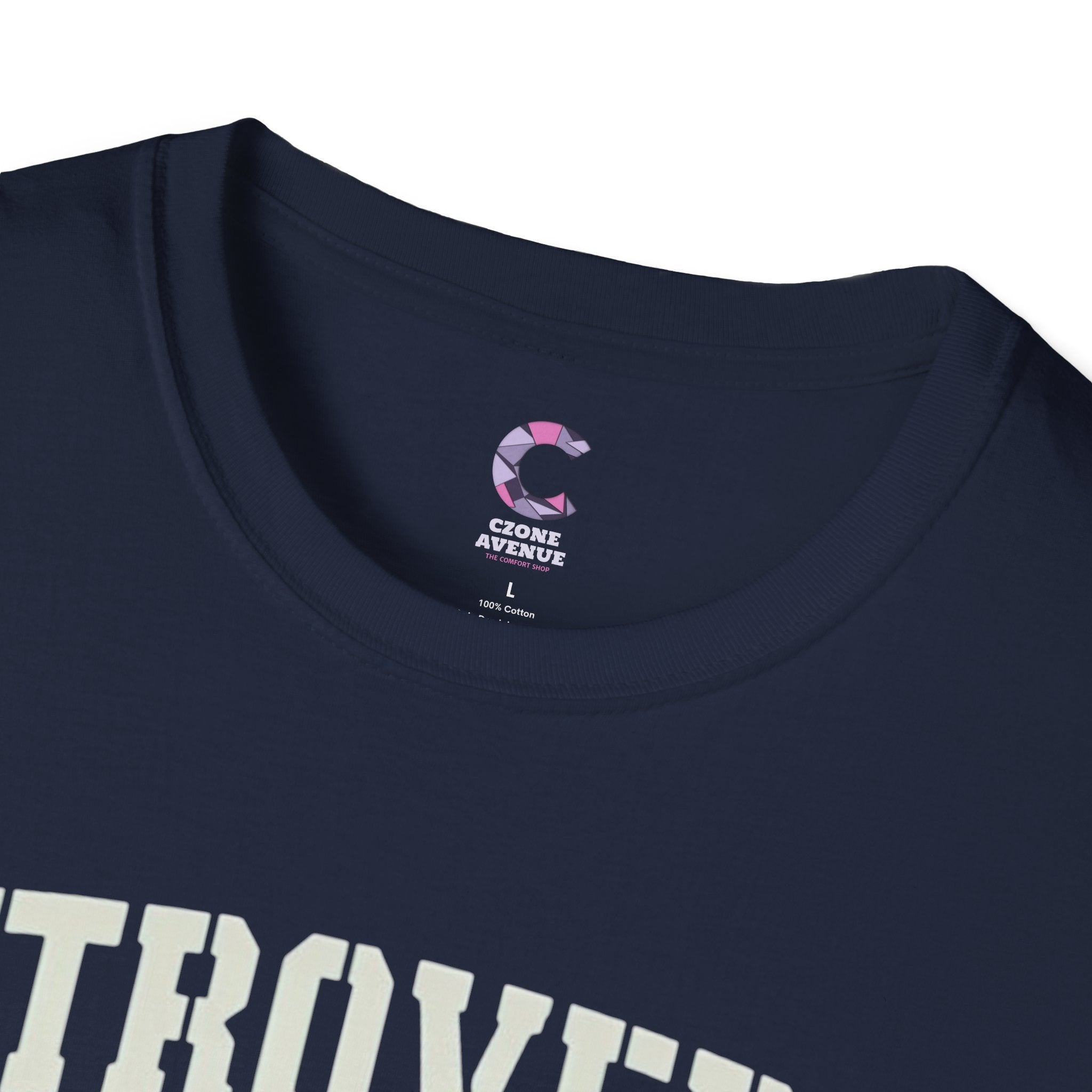 Introvert social club soft style T-Shirt