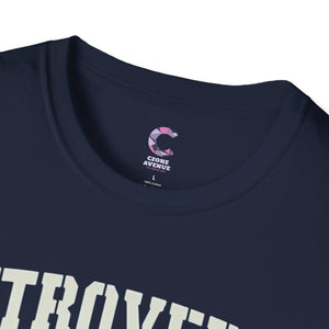 Introvert social club soft style T-Shirt