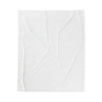 White Ranger Themed Velveteen Soft Blanket