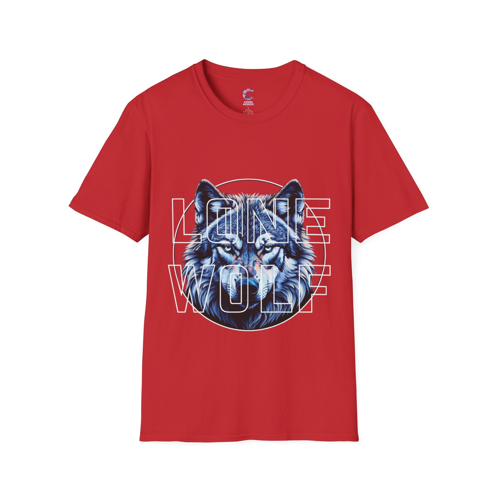 Lone Wolf Theme Tshirt unisex cotton soft style