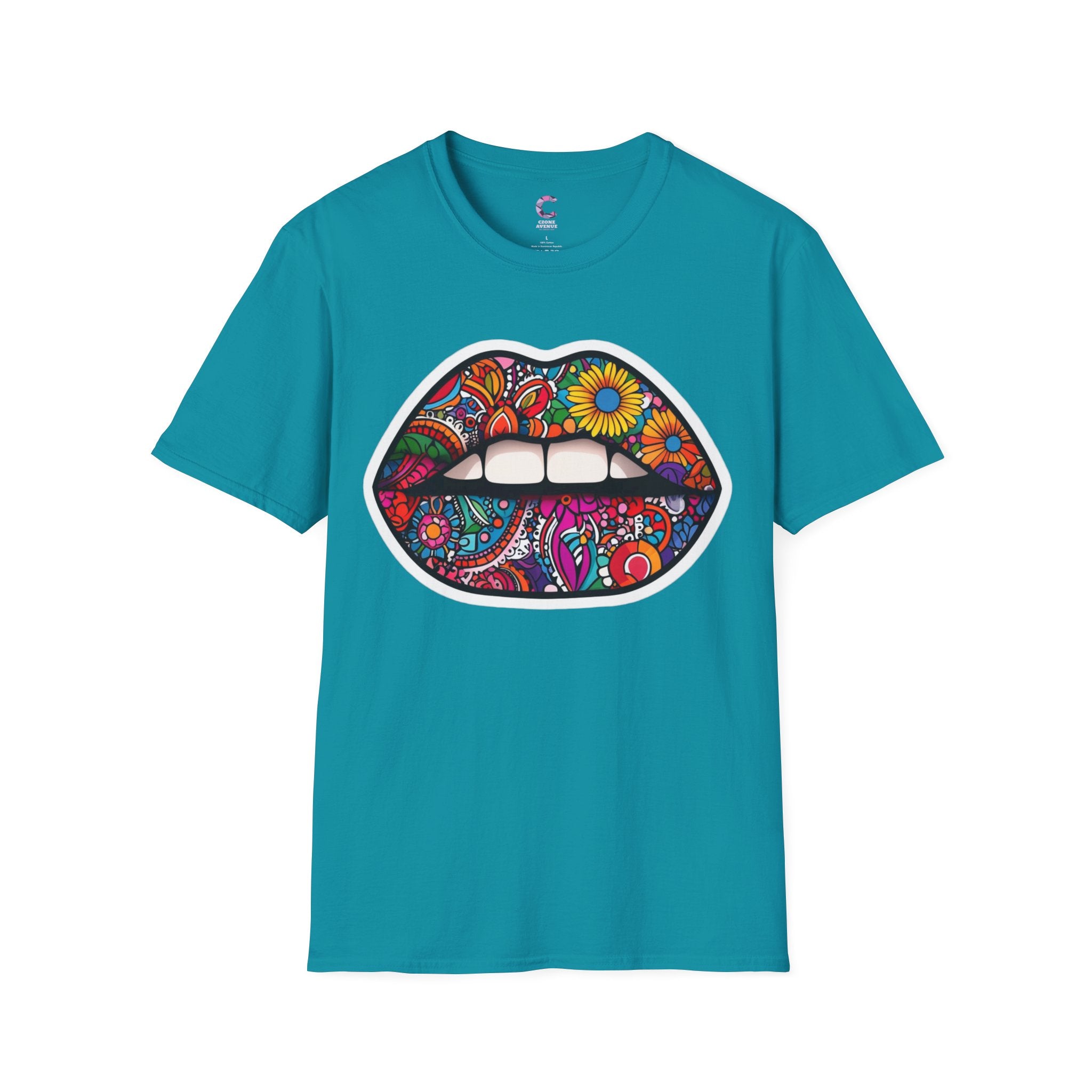 Flower Lips Soft style T-Shirt