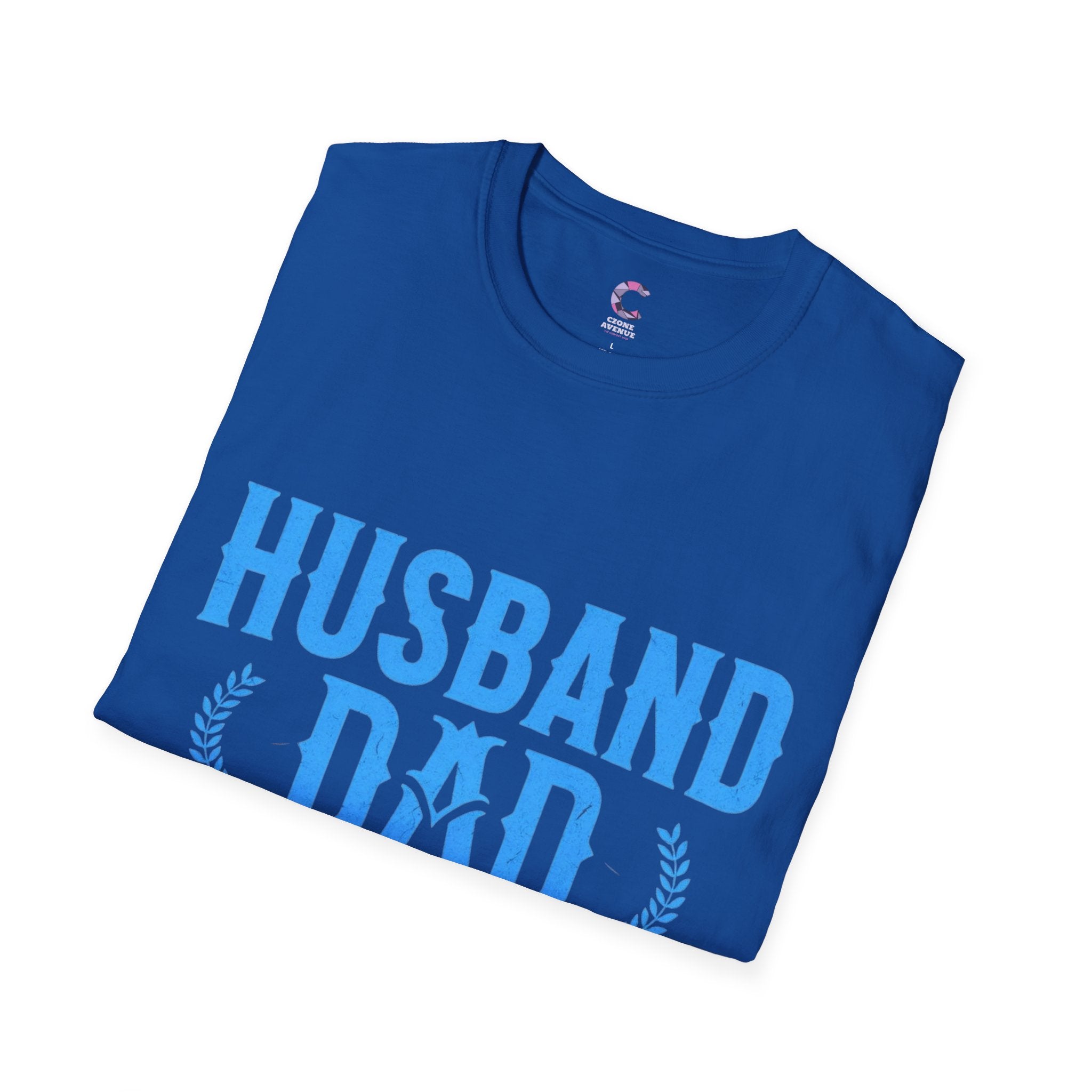 Husband Dad Protector Hero Soft style T-Shirt