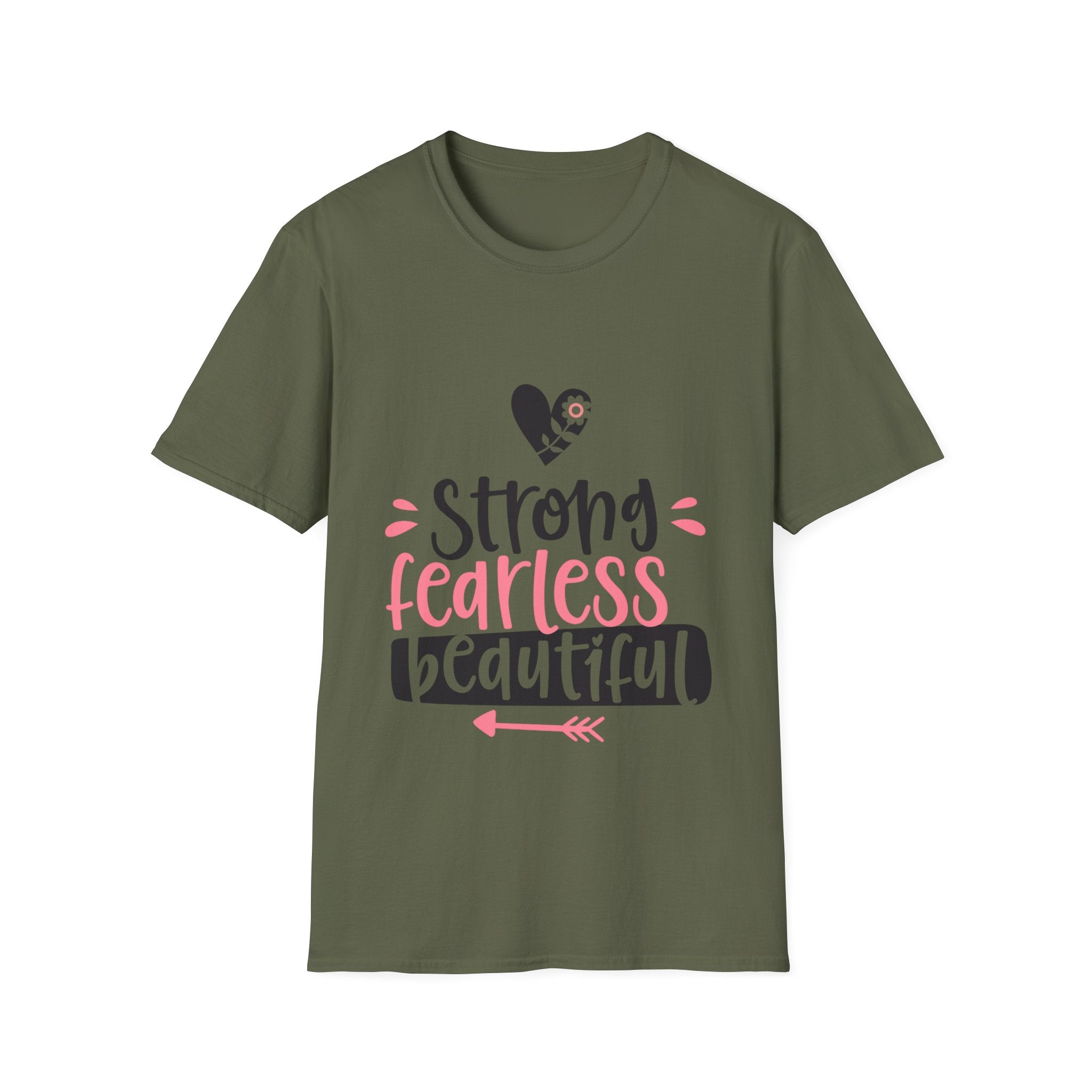 Strong Fearless Beautiful Positive Neutral T-Shirt