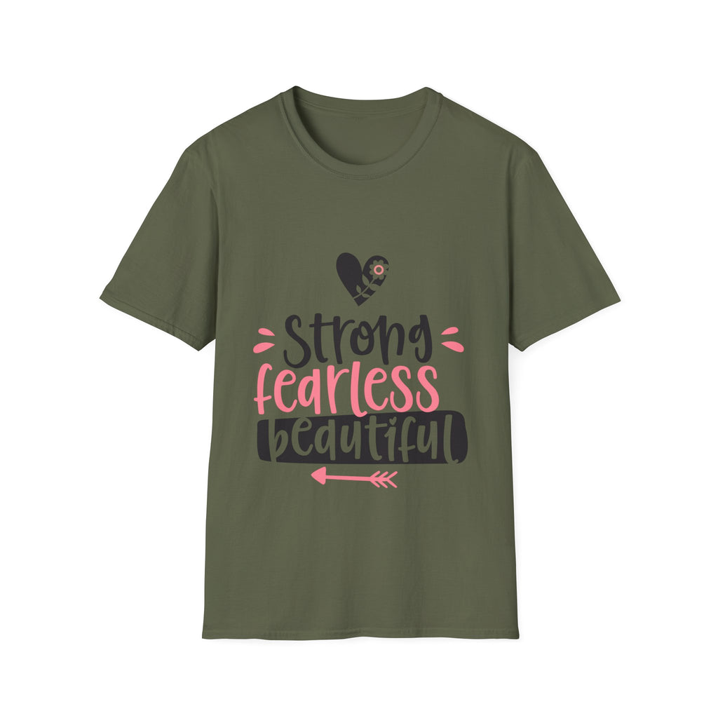 Strong Fearless Beautiful Positive Neutral T-Shirt