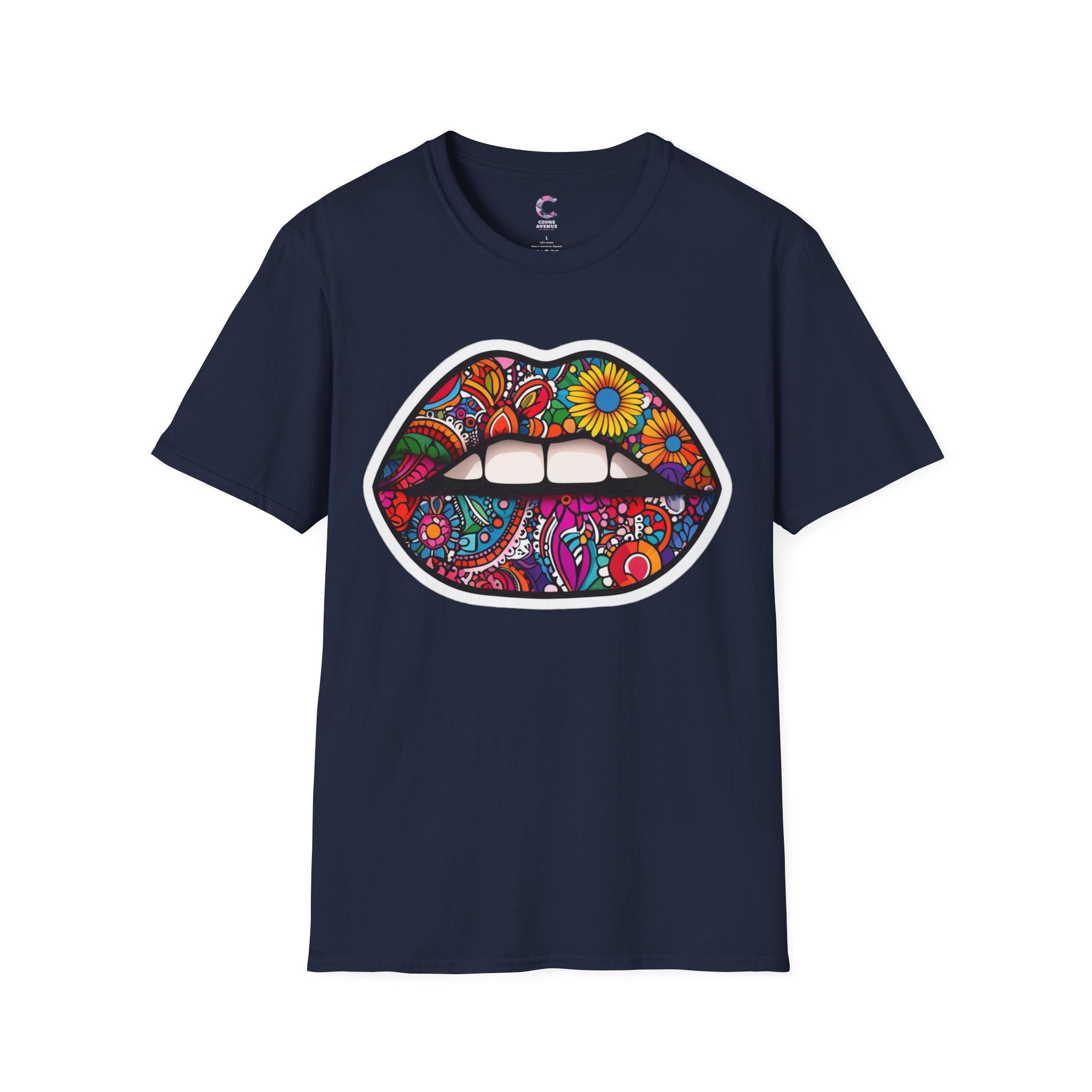 Flower Lips Soft style T-Shirt