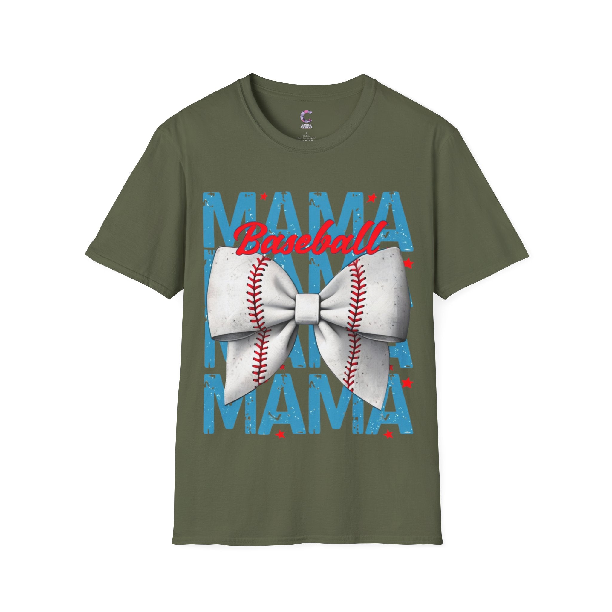 Baseball Mama Soft style T-Shirt
