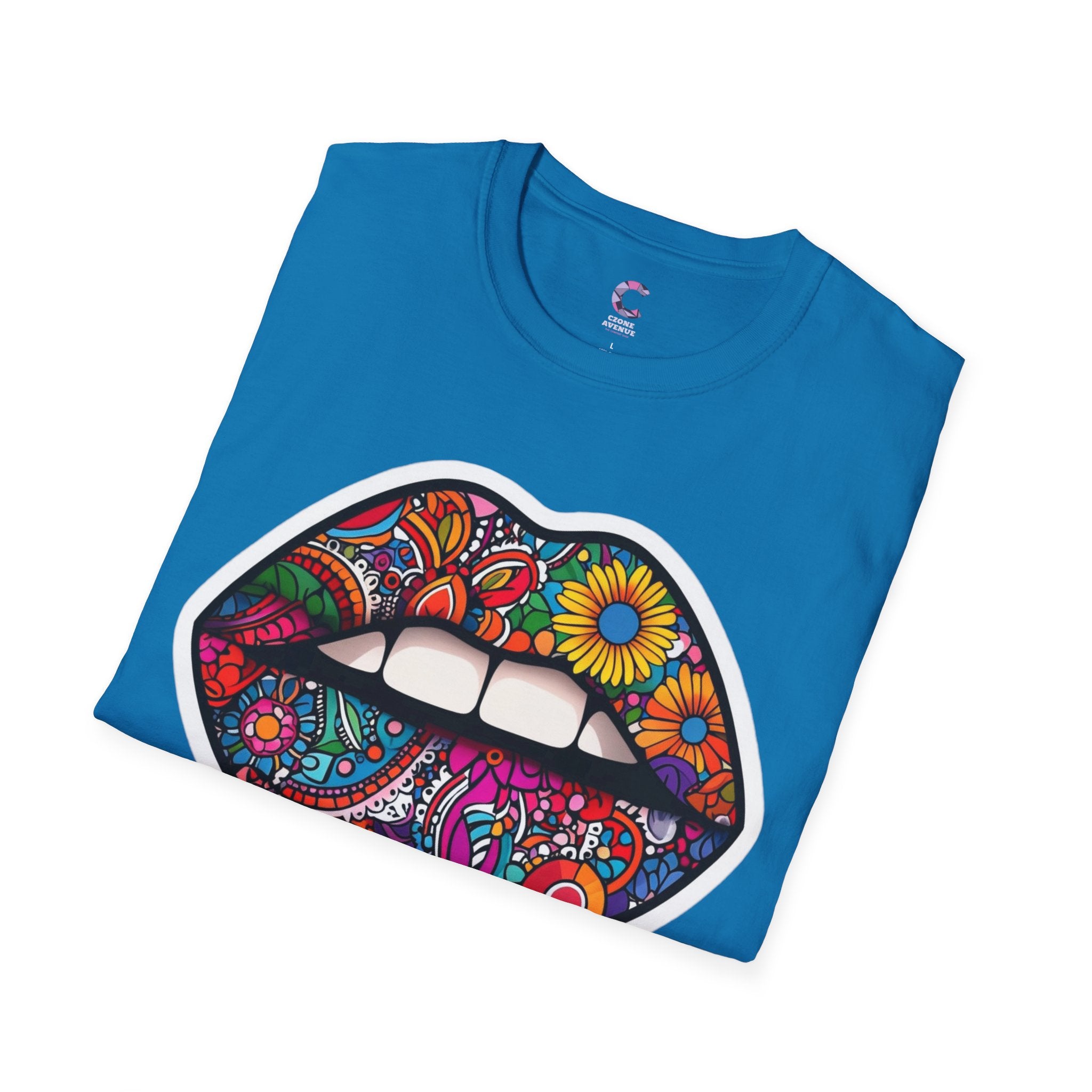 Flower Lips Soft style T-Shirt