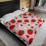 Strawberries Soft Blanket