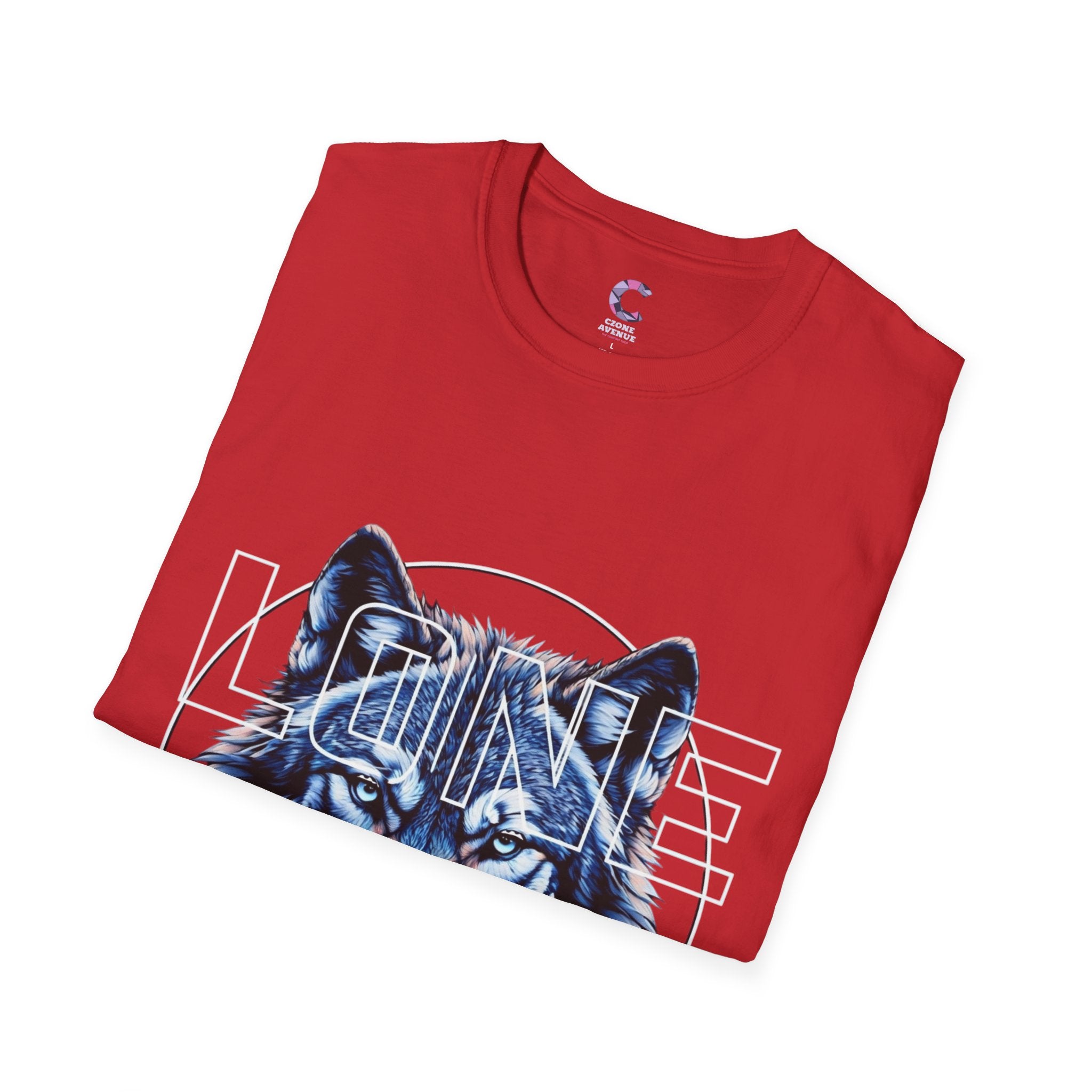 Lone Wolf Theme Tshirt unisex cotton soft style