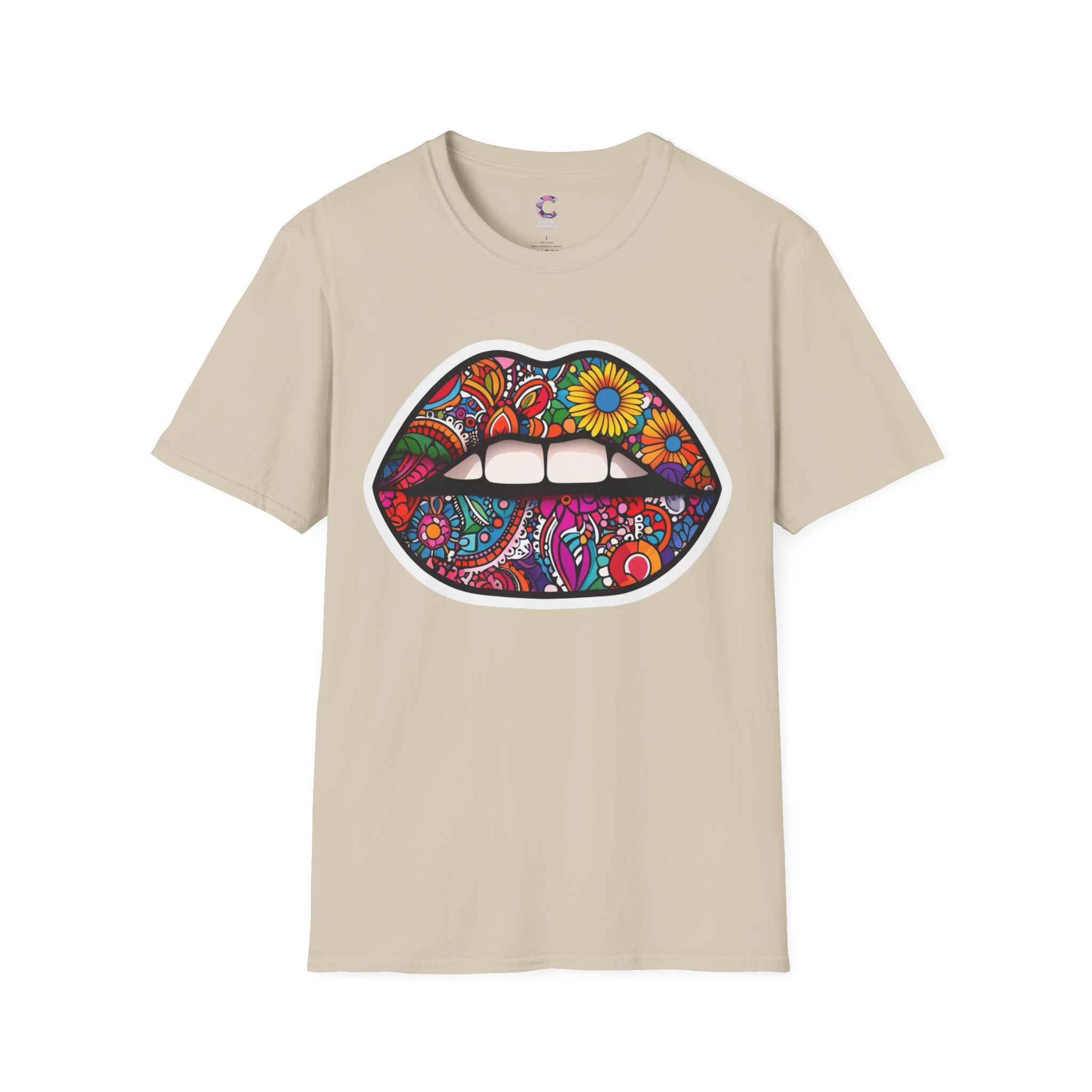Flower Lips Soft style T-Shirt