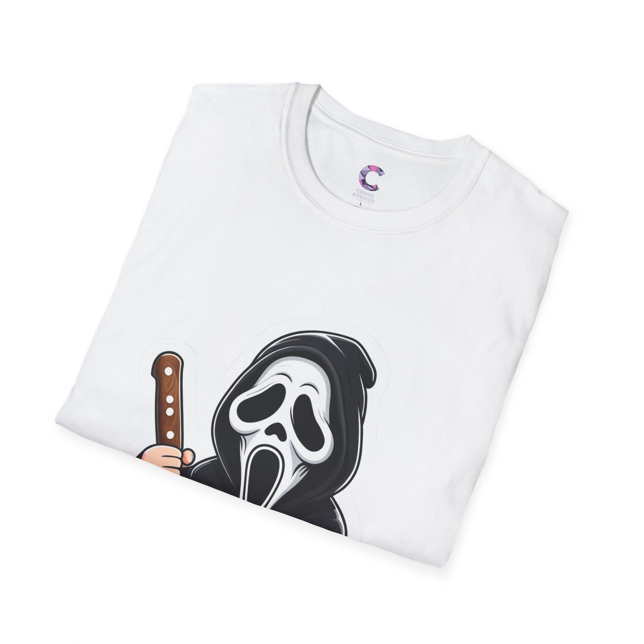 Ghostface Scary Soft style T-Shirt