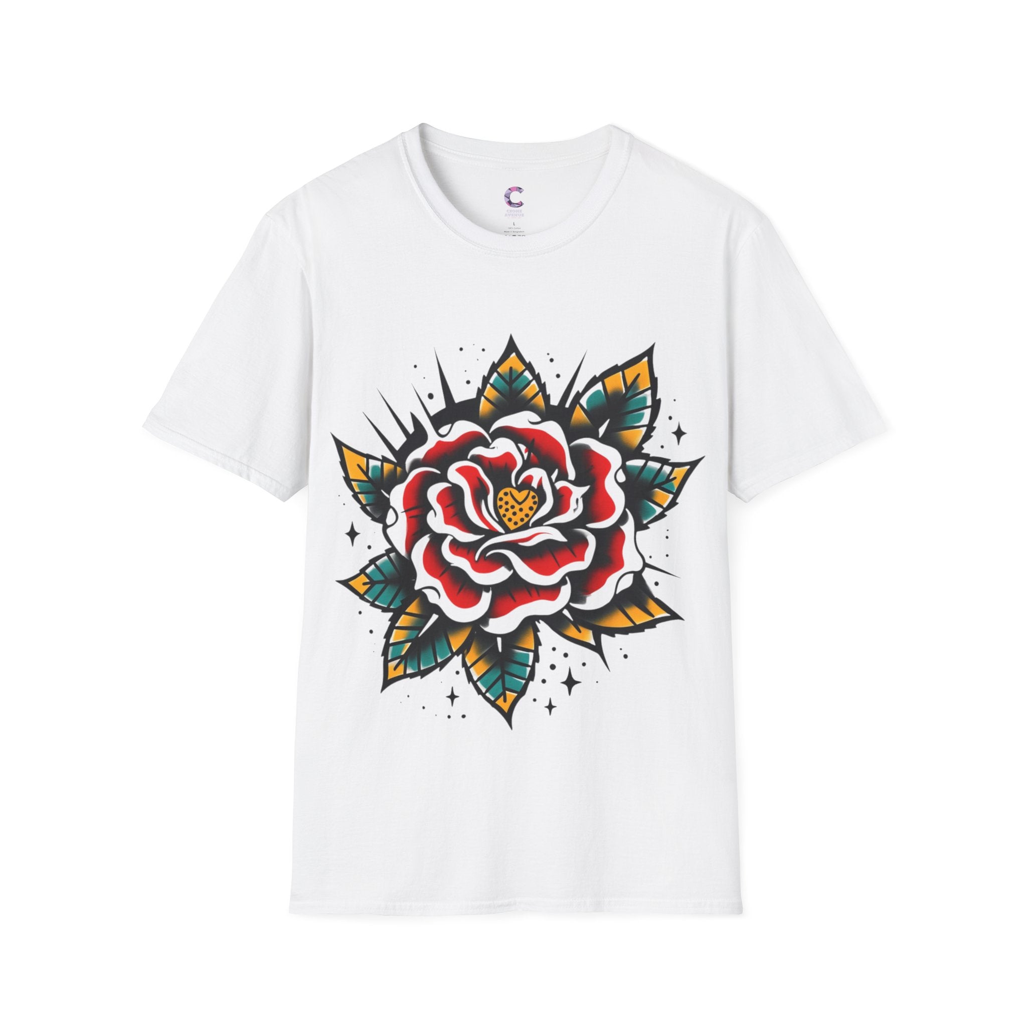 Colorful Rose Unisex T-Shirt