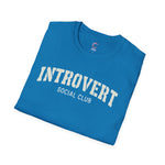Introvert social club soft style T-Shirt