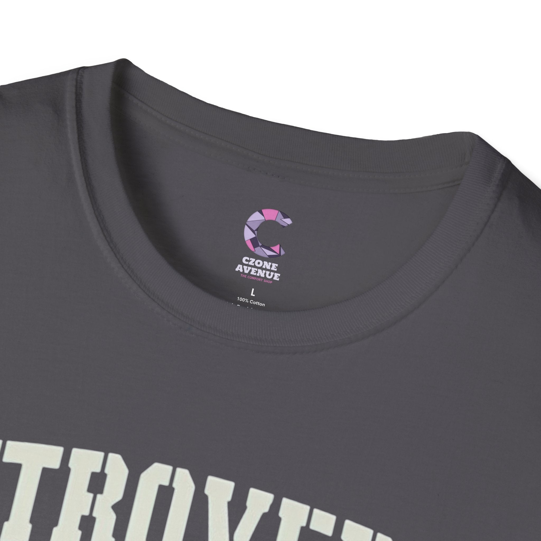 Introvert social club soft style T-Shirt