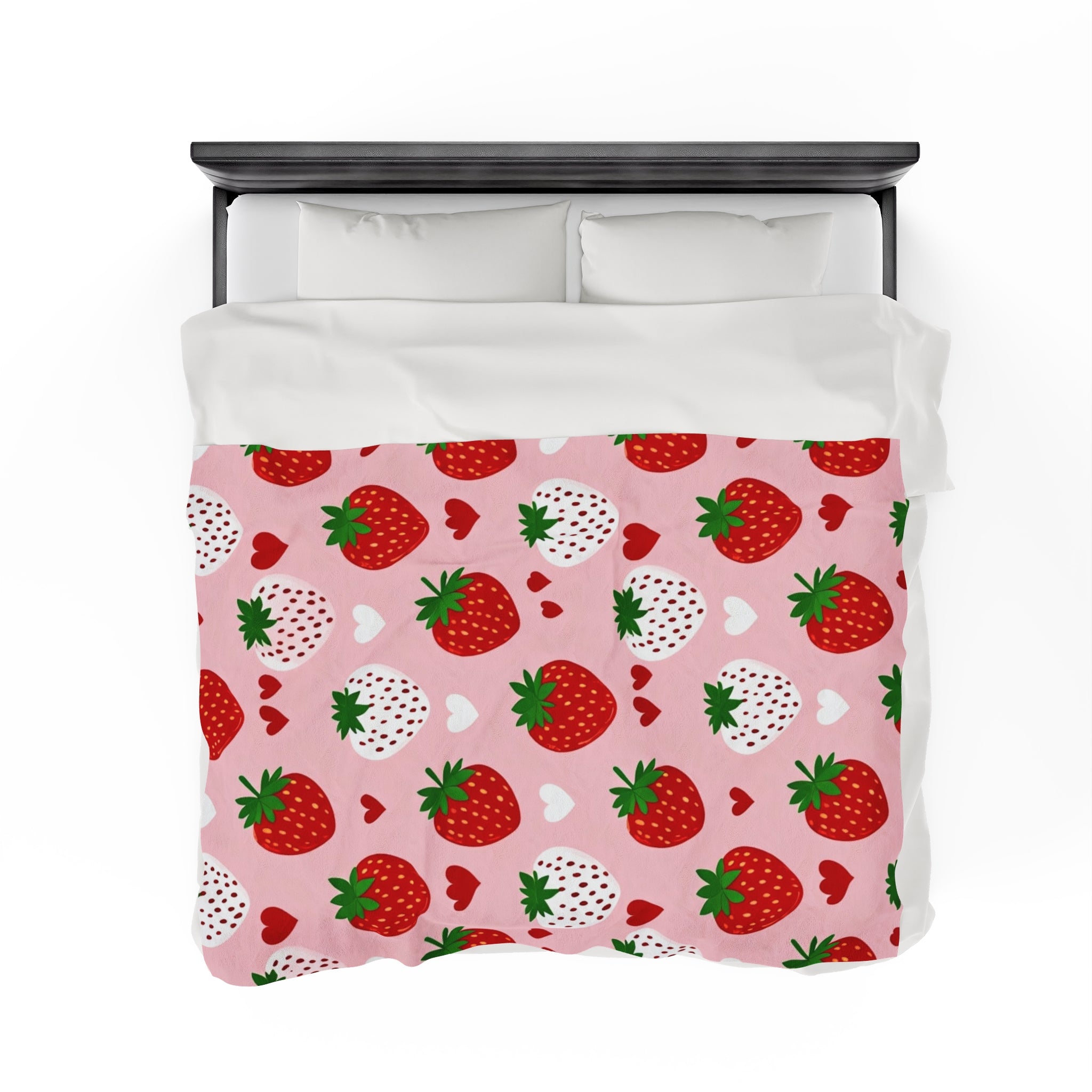 Strawberries Soft Blanket